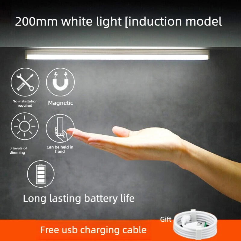 Magnetic USB LED Motion Sensor Light | Rechargeable | Under Cabinet Lighting