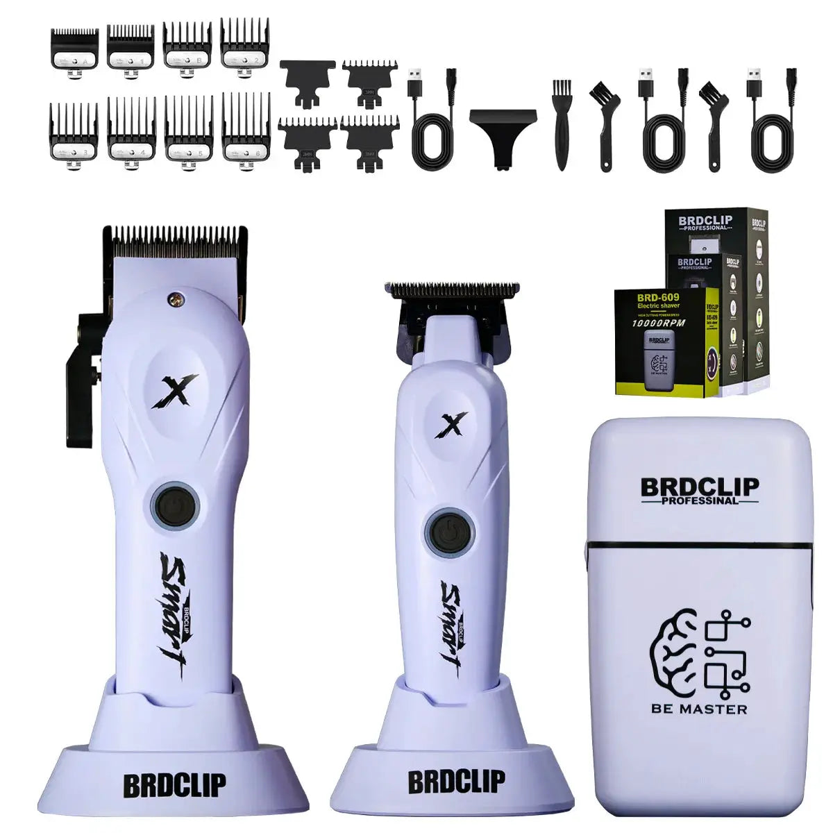 Hair Clipper Kit | 90 Min Battery Life | Stainless Steel Blades | FA1C FA1T FA1S