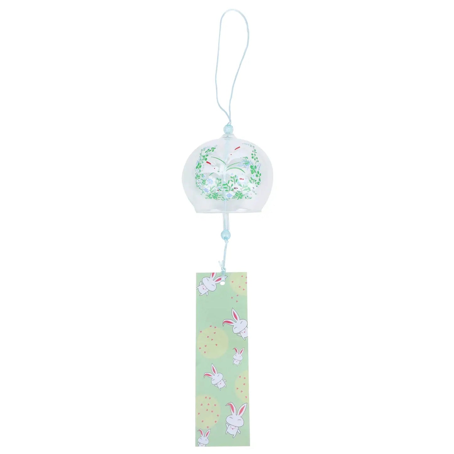 Blue Japanese Glass Wind Chime Premium Glass Wind Chimes Decorative Bell Hanging nament Garden Adornment Home Decor from PriceLows™
