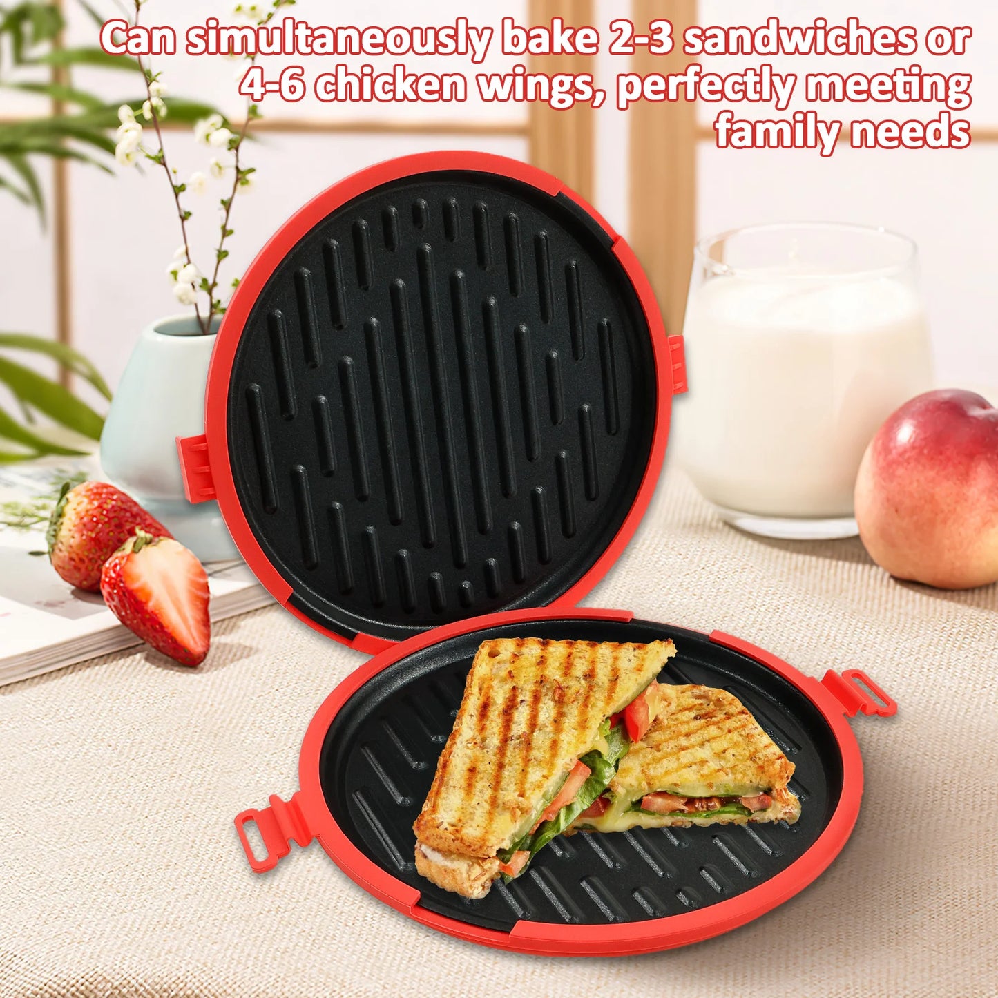 Microwave Sandwich Maker | Silicone Sleeve | Bacon Cooker | One Size