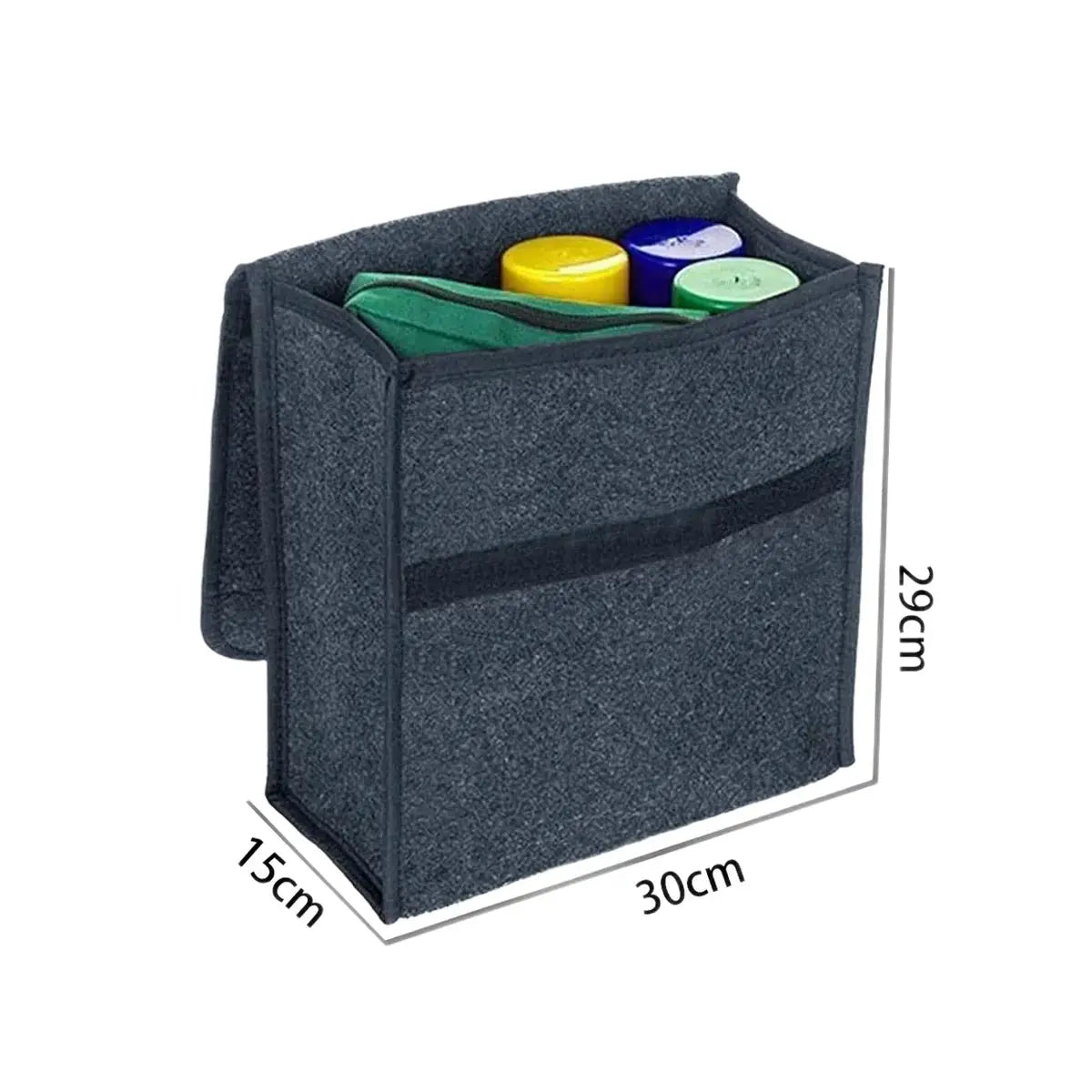 1PC 2/3mm Car Trunk Soft Felt Storage Box Car Storage Bag Foldable Handheld Design Car Storage Bag Car Trunk Organizer Odorless from PriceLows™