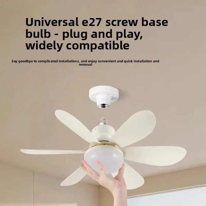 LED Ceiling Fan Light | 30W-40W Dimmable | E27 Socket | Remote Dimming
