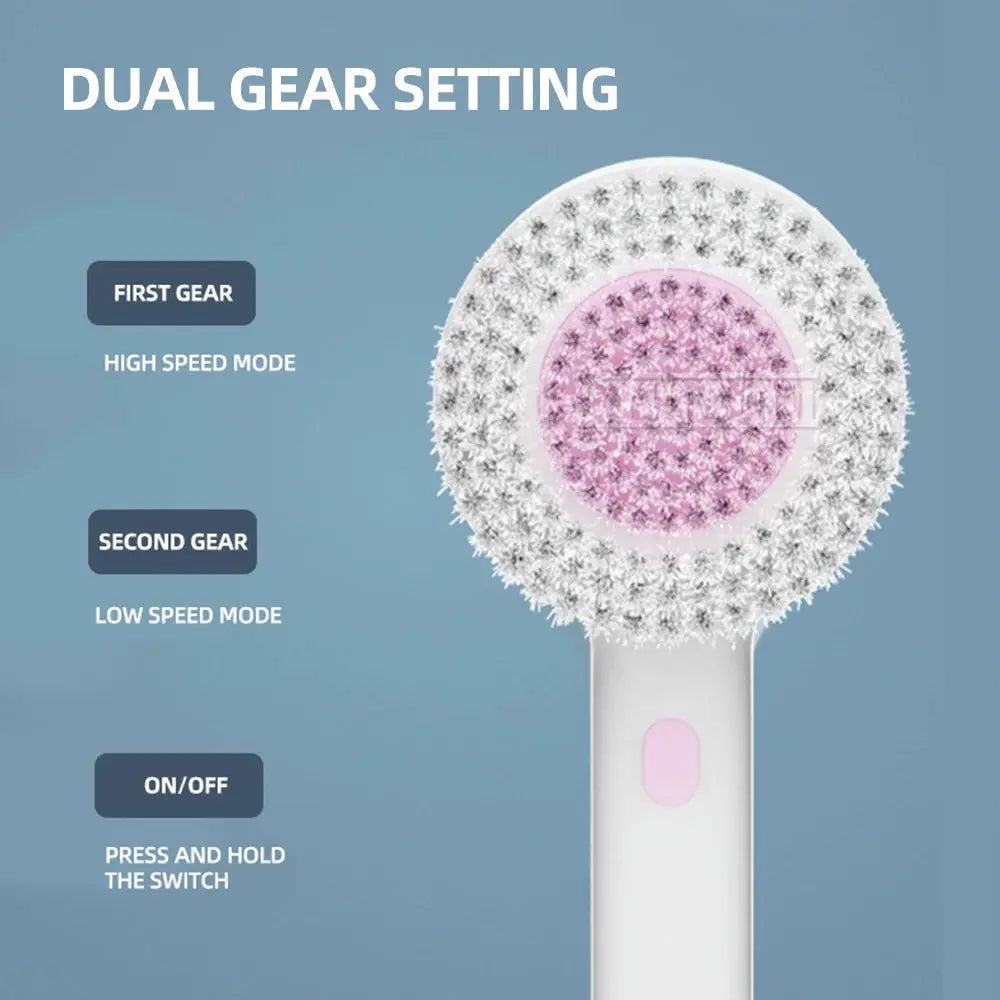 Electric Bath Brush | Detachable Design | Multifunctional Massage | Back Rub