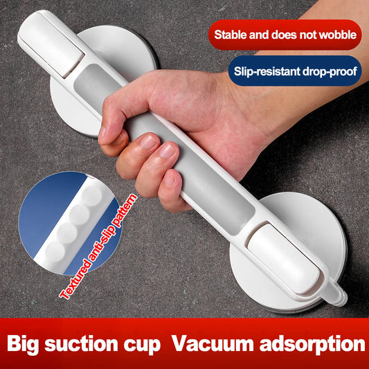 Showers Grab Bars Free Punch Bathroom Handle Anti Slip Safety Suction Cups Bathtub Grab Bar For Elderly Children Support from PriceLows™