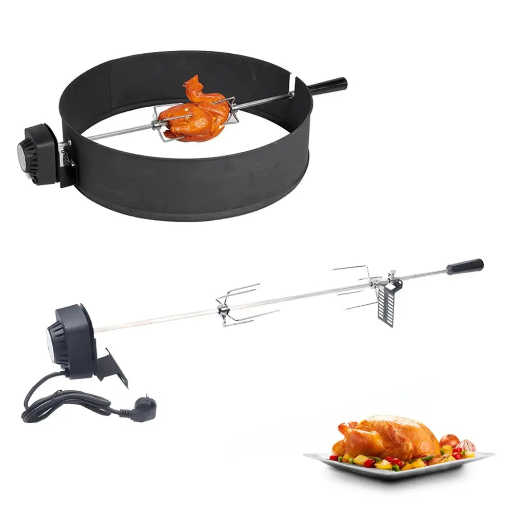 Electric Rotisserie | 120 Cm Cable Length | Max Width 80 Cm | Power Options