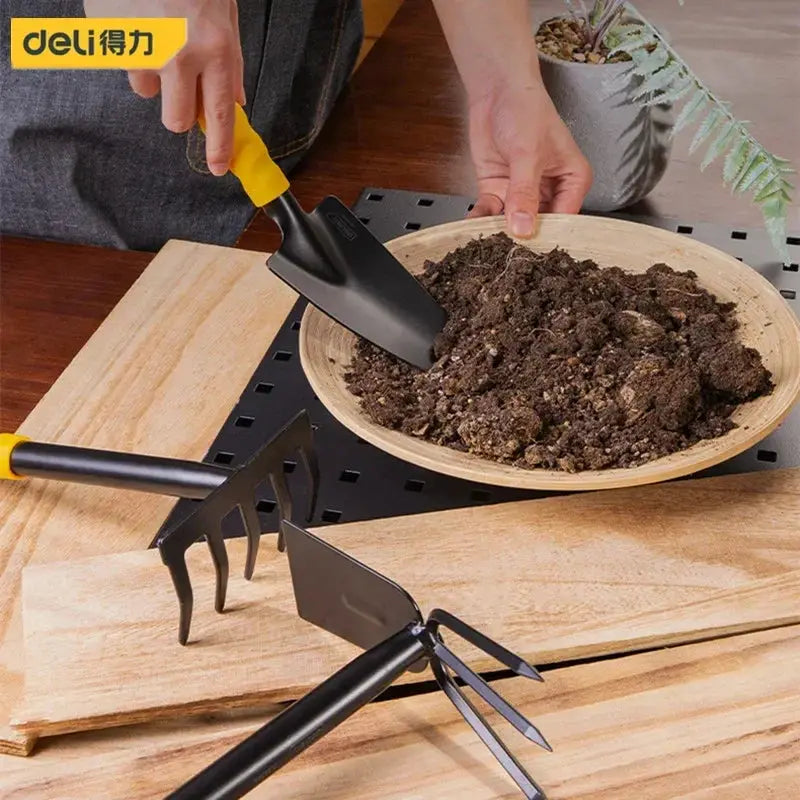 1/3/4Pcs Mini Garden Tools Set Shovel Rake Spade Shovel Rake Spade Soil Raising Flower Potted Home Gardening Plants Digging Tool from PriceLows™