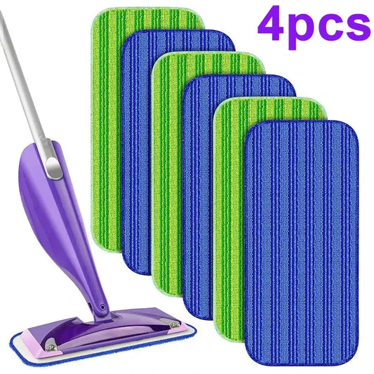 Reusable Microfiber Mop Pads for Swiffer Wet Jet Wet and Dry Pad Household Dust Cloth Cleaning Brush Cloth Tools Accessories from PriceLows™