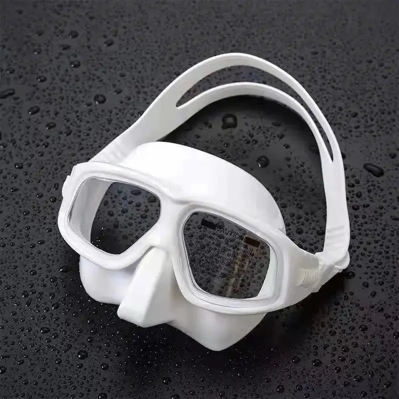 Diving mask Free diving surface mirror high definition anti-fog lens snorkeling mask equipment from PriceLows™