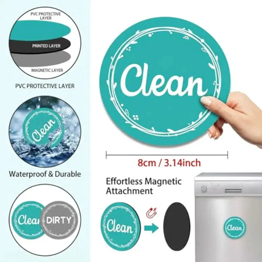 Dishwasher Sign | Strong Magnetic | Scratch Free | One Size