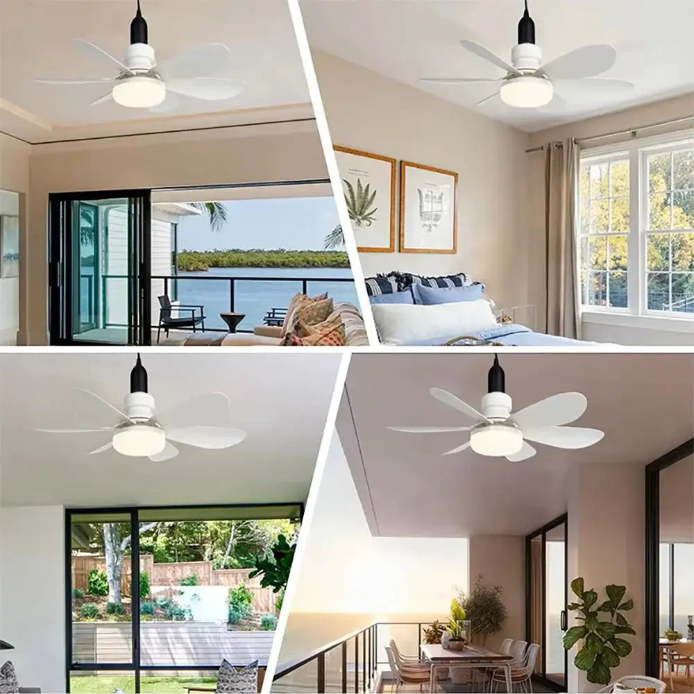 LED Ceiling Fan Light | 30W-40W Dimmable | E27 Socket | Remote Dimming