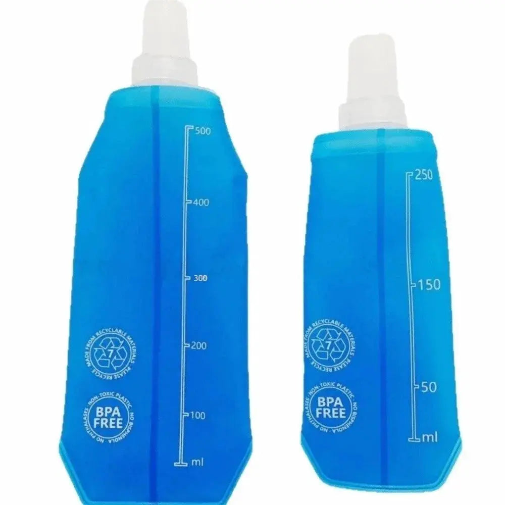 Leak-Proof Cycling Water Bottle Durable High Flow Soft Flask TPU Material 250ml Collapsible Water Bottle Outdoor Sport from PriceLows™