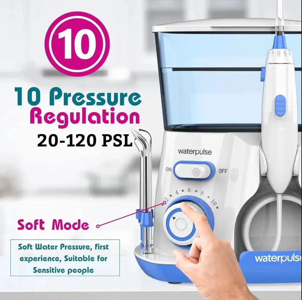 Water Flosser | High Pressure Jet | 5 Nozzles | Portable V300