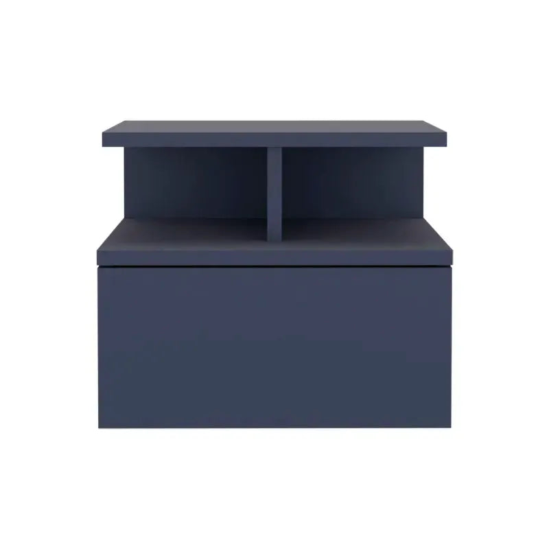 Adele Floating Nightstand, With One Drawer And Two Small Below Shelves For Storage or Decor from PriceLows™