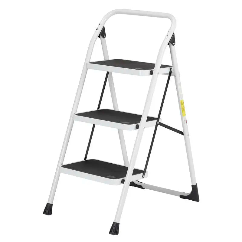 Short Handrail Household Iron Ladder with 3 Steps from PriceLows™