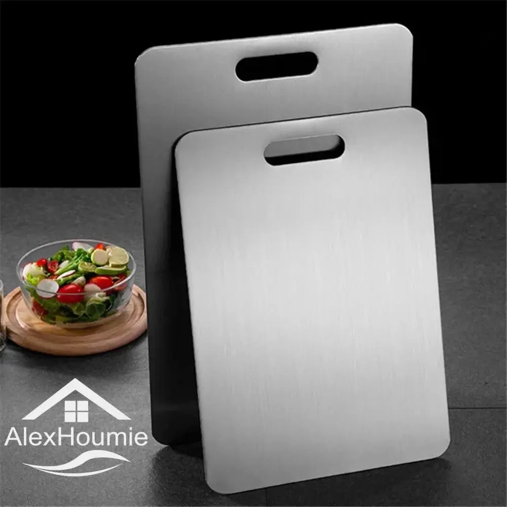 Stainless Steel Cutting Board | Rectangular Shape | Multipurpose Design