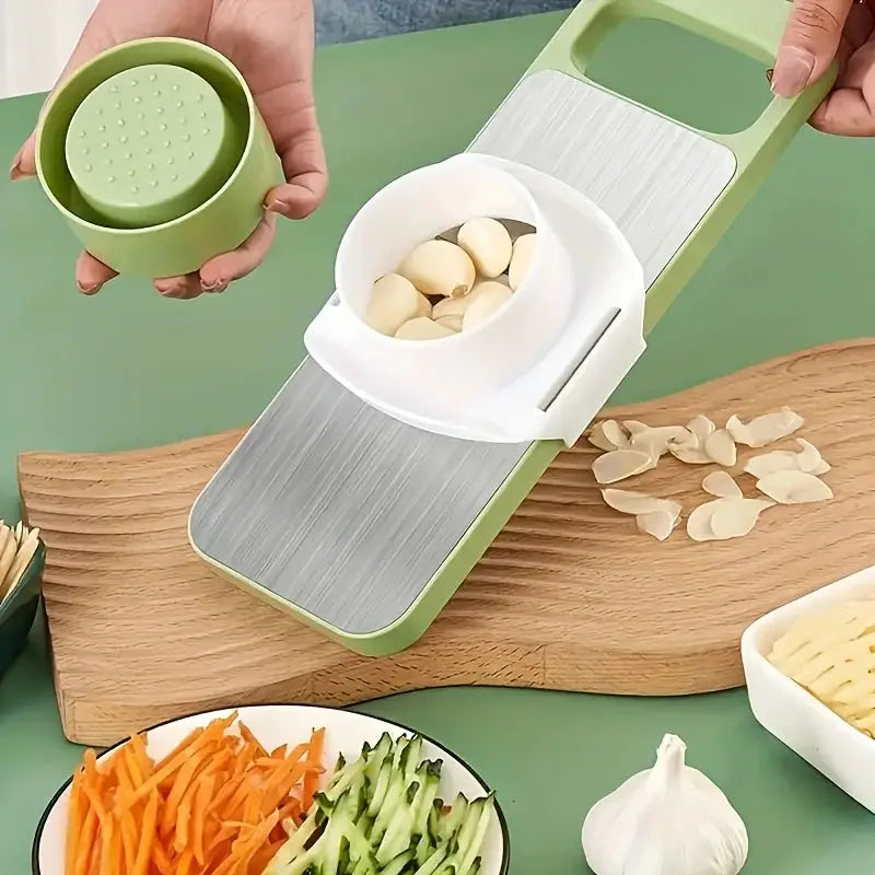 Vegetable Cutter | Stainless Steel Blades | Multifunctional Kitchen Slicer