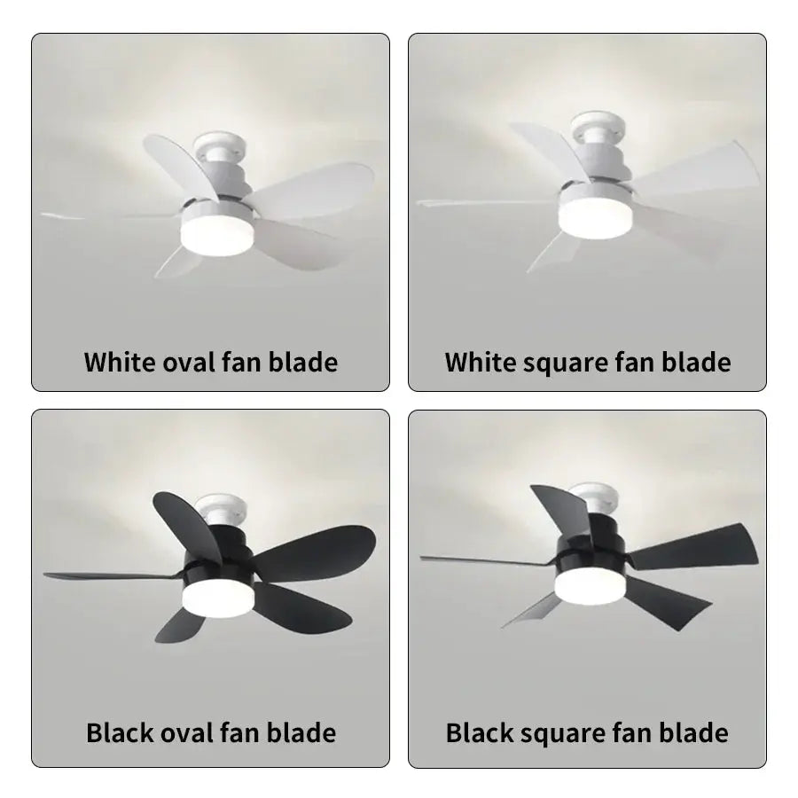 LED Ceiling Fan Light | E27 Socket | Remote Control | 3 Speed Dimmable