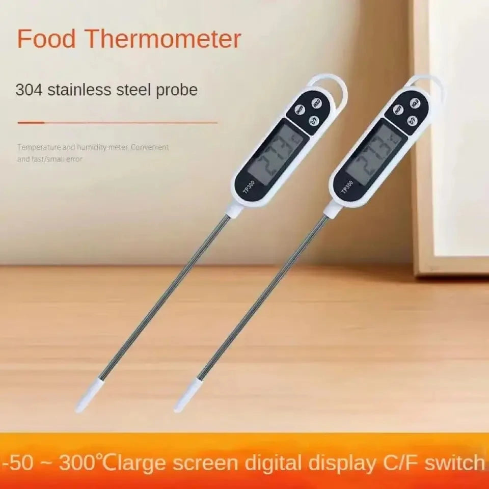 Food Thermometer | Range -50C To 300C | LCD Display | One Size