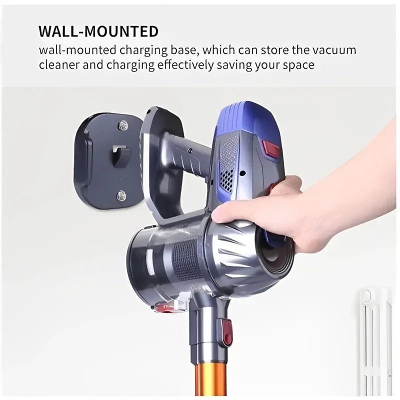 Cordless Stick Vacuum | LED Light | Foldable Design