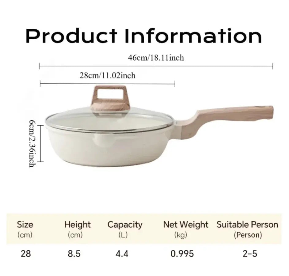 DONNOR Ceramic Cookware Sets Pots and Pans Set Nonstick Induction Cookware Kitchen Cooking Set with Frying Pans Set from PriceLows™