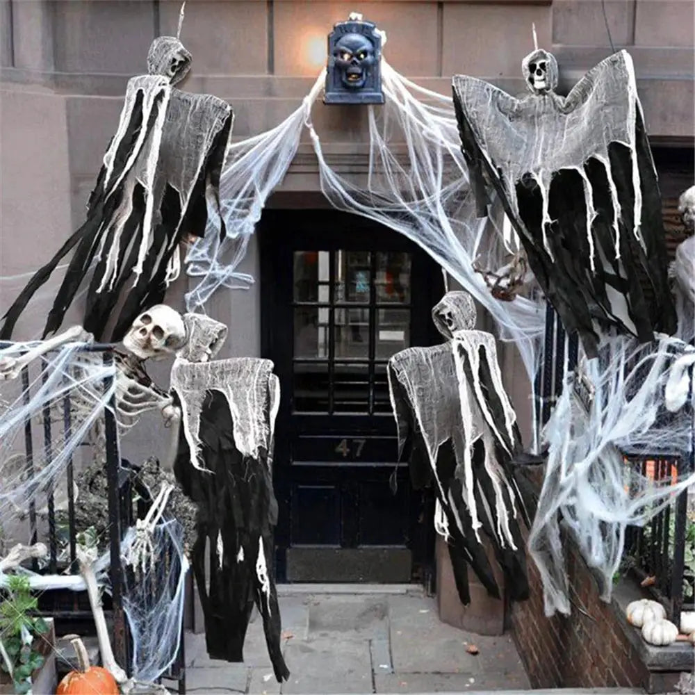 Halloween Skeleton Prop | Non-Woven Fabric | Variable Shape | Standard Size
