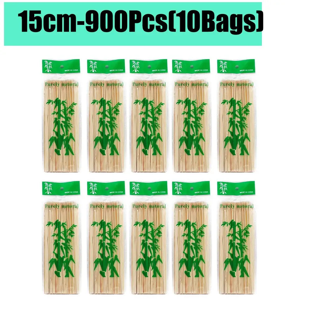 Bamboo Skewers | Natural Color | 15/20/25/30cm | 80-90 Pcs Pack