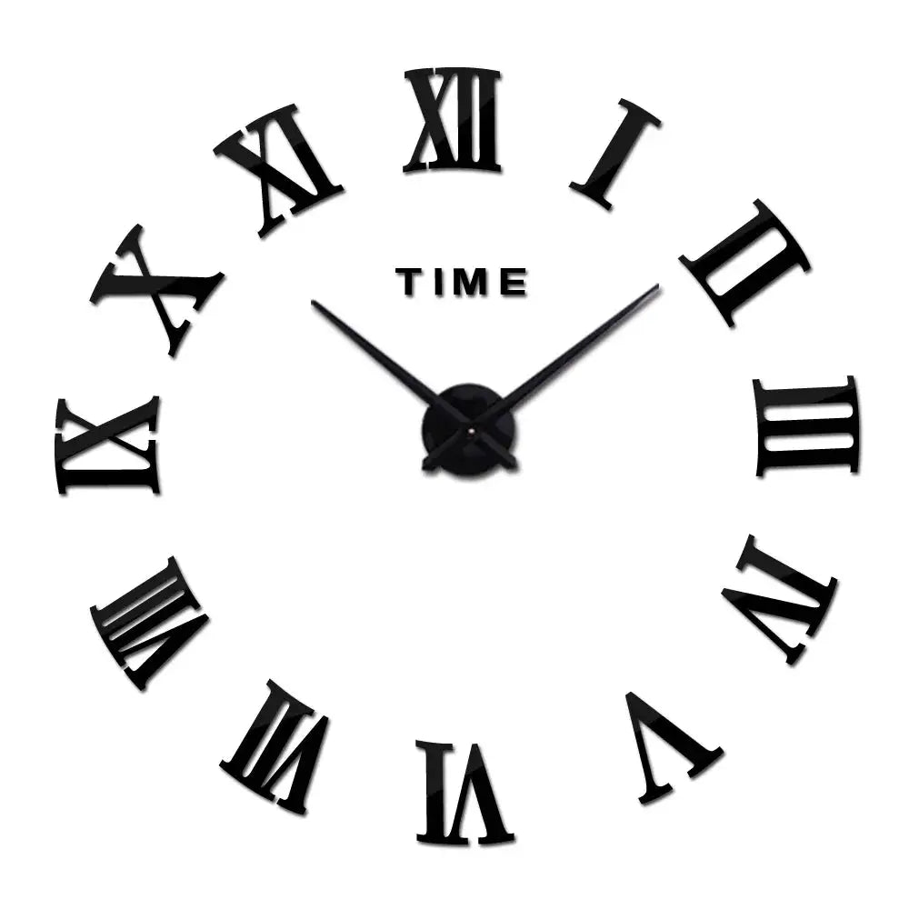 Large 3D Wall Clock Luminous Classic Wall Clocks DIY Digital Clock Wall Watches Stickers Silent Clock for Home Living Room Table from PriceLows™