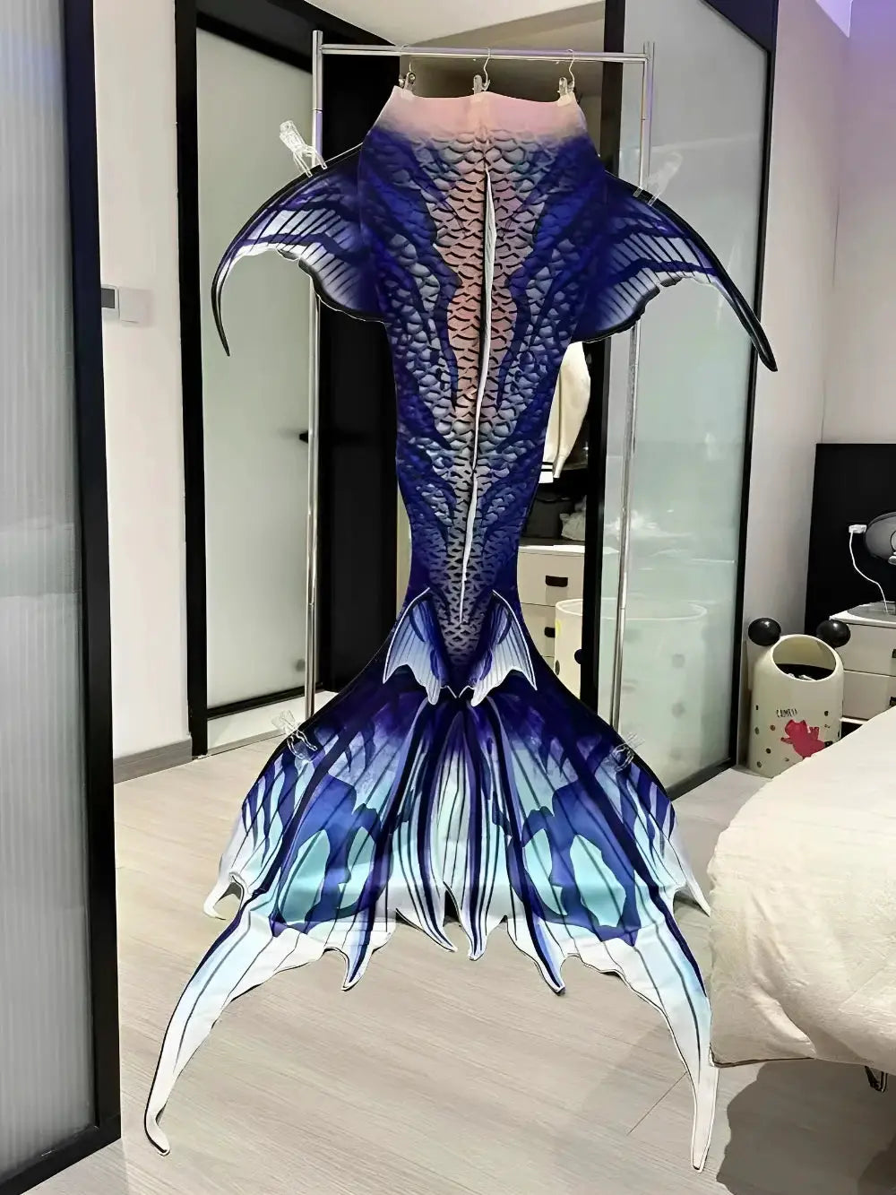 Mermaid Tail Swimsuit Custom High-quality Tail with Adjustable Bra for Professional Aquarium Diving and Photography from PriceLows™