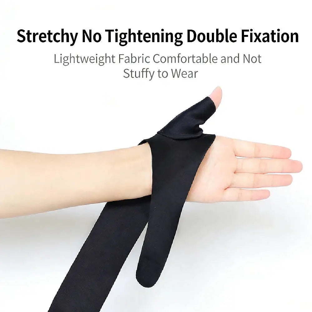 Thumb Wrist Support Brace | Adjustable Knit Liner | For Arthritis Tendonitis Pain Rel