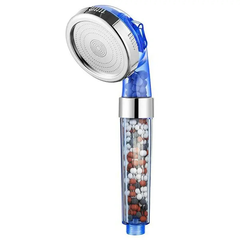 Shower Head | 3 Modes High Pressure With On Off Switch | Mineral Balls Filter Water | Handheld