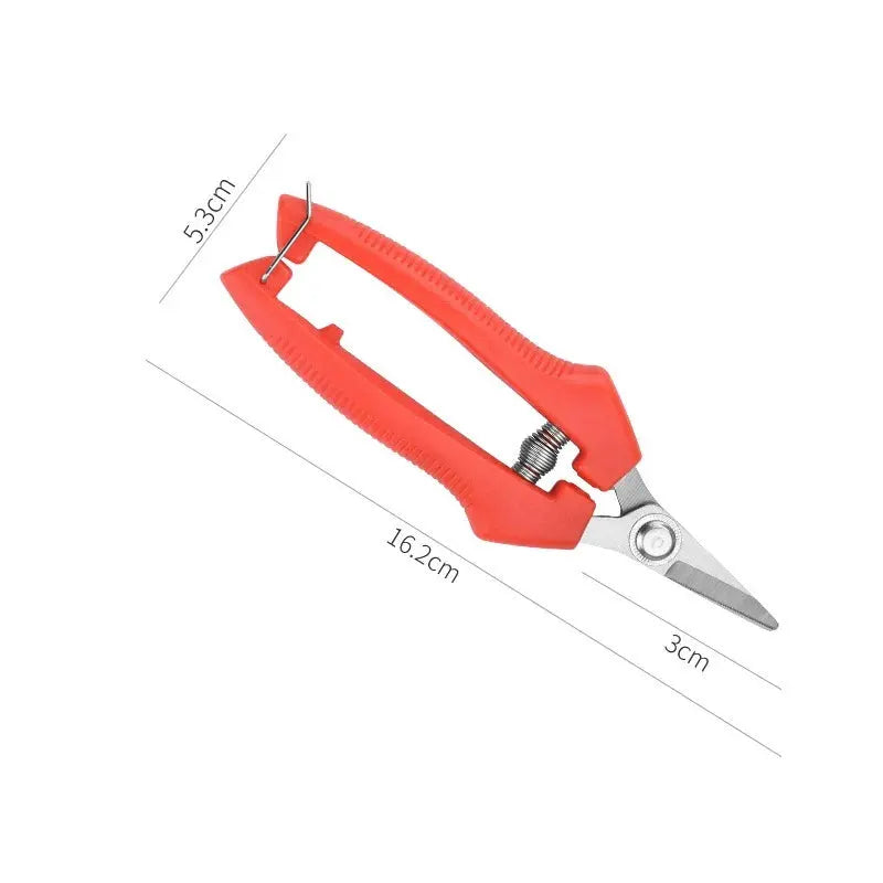 Pruning Shears Grape Scissors Garden Tool Vegetable Patch Bonsai Professional Stainless Steel Fruit Picking With Lock New from PriceLows™