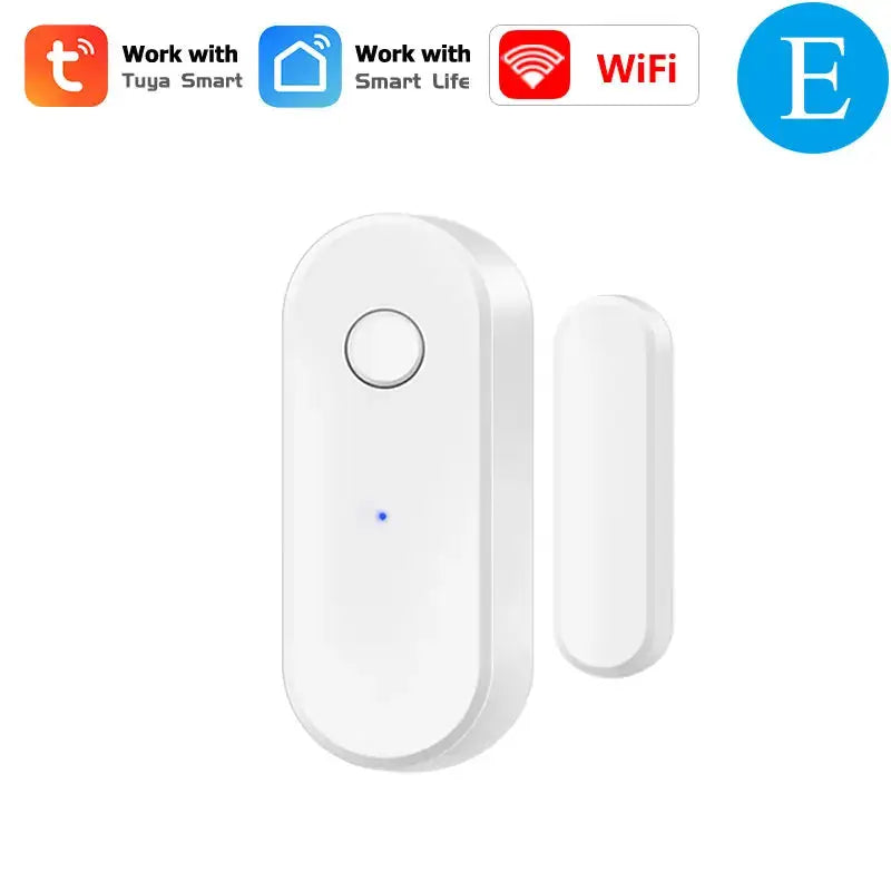 Tuya WiFi Door Window Sensor Smart Life APP Control Home Security Burglar Alarm Close Open Detector Work With Alexa Google Voice from PriceLows™