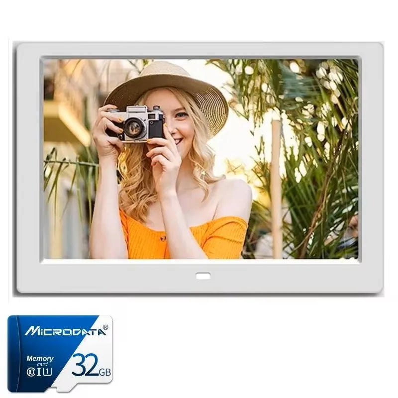 Digital Photo Frame | 1280x800 IPS Display | 1080P Video Playback | 10 Inch