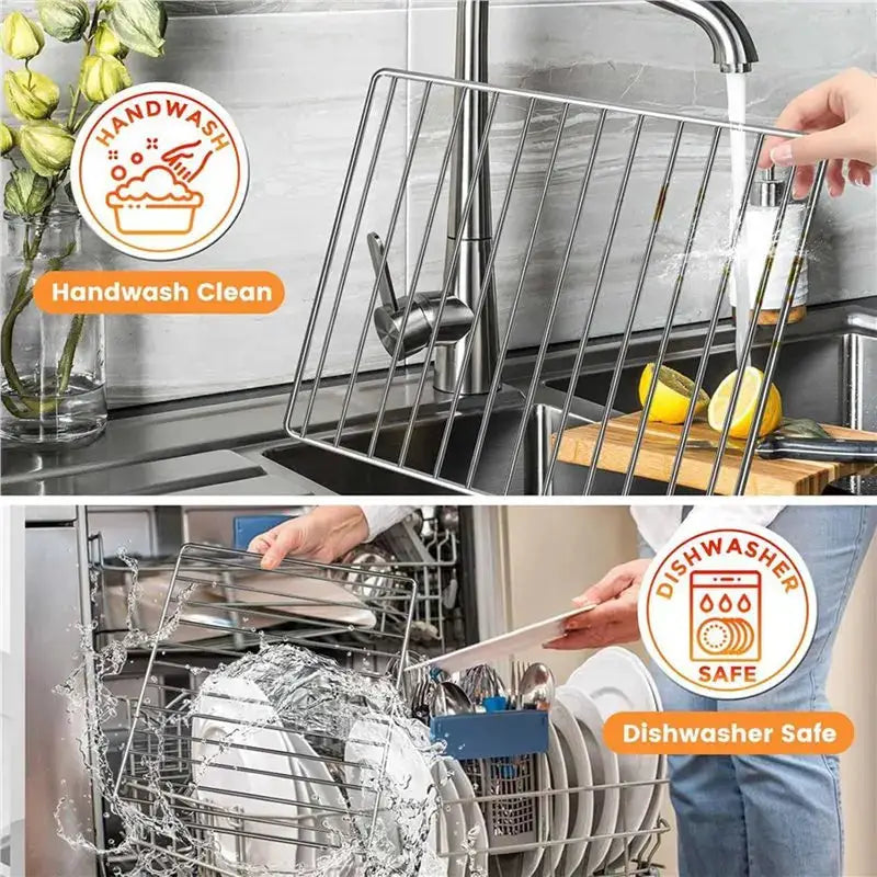Air Fryer Rack | Ninja Foodi DT201 DT251 Compatible | Stainless Steel | 2 Pack