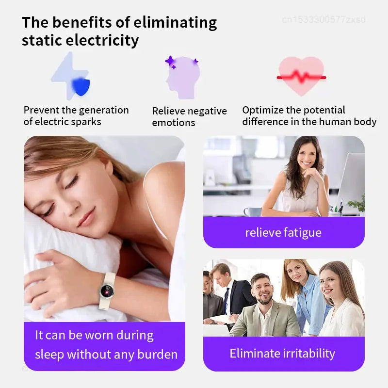 Anti-static Bracelet Wireless Safe Electrostatic Release Device Portable Wristband Static Eliminator Unisex Accessories from PriceLows™