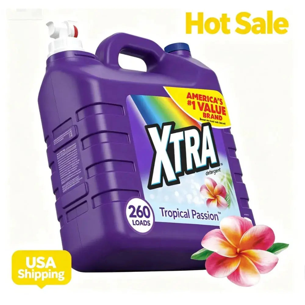 Liquid Laundry Detergent | Tropical Passion | 312 Fl Oz | 260 Loads