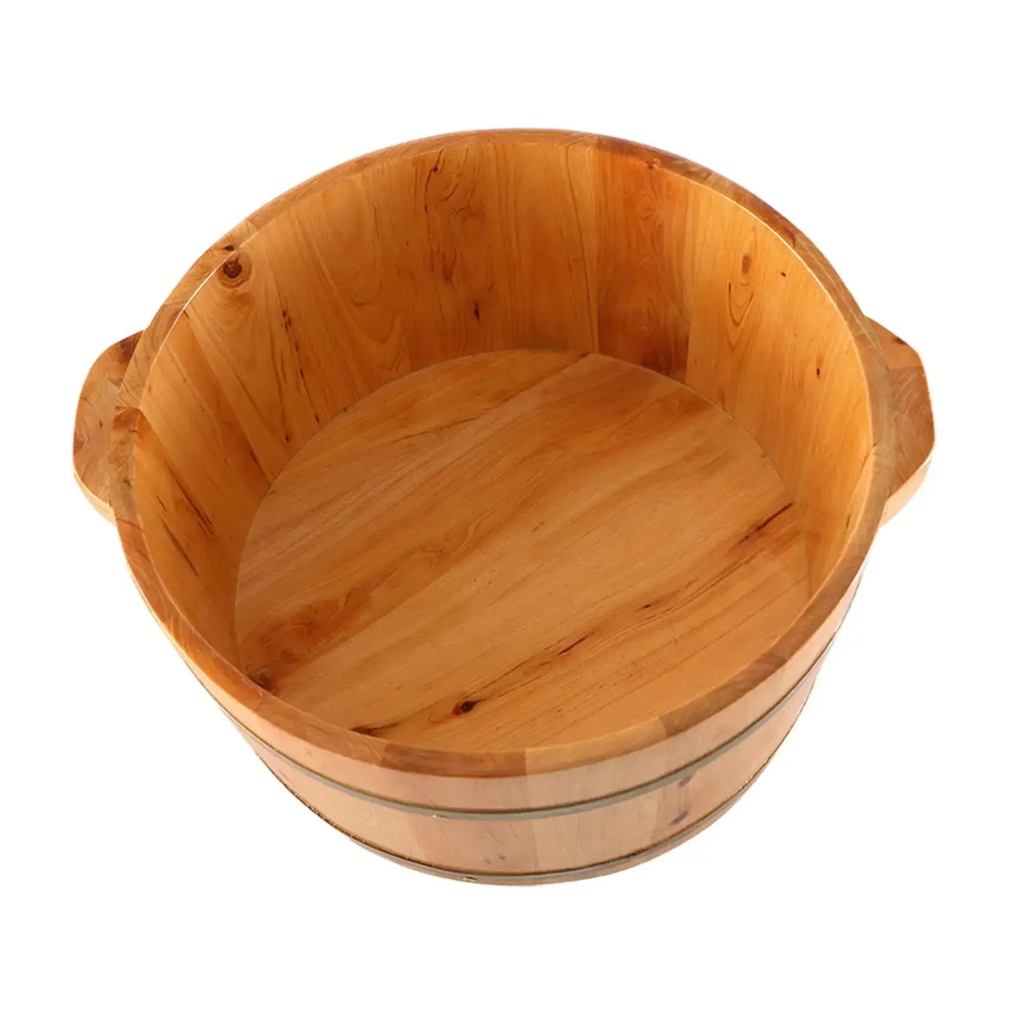 Wooden Foot Bath Tub | Portable Foot Soaking Bucket | Home Spa Footbath