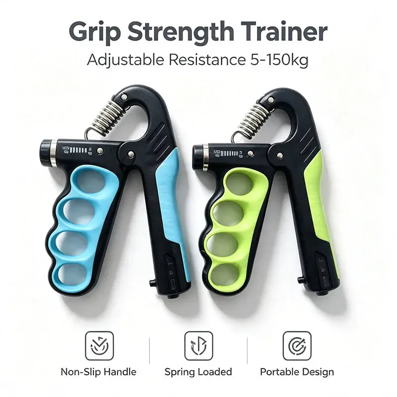 Adjustable Handgrip | 5 To 150 Kg Resistance | Forearm Wrist Trainer