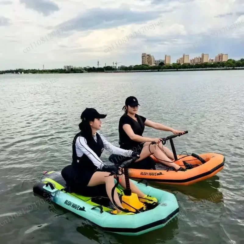 Knight H1 Electric Surfboard Combo - Upgraded Sit-On Water Sports Kit with Specialized Accessories from PriceLows™