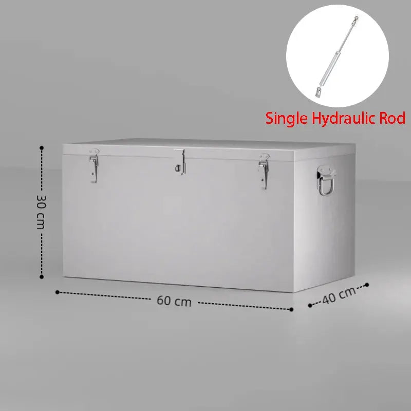Stainless Steel Toolbox Large Capacity Tool Organizer Suitcase Multifunctional Hardware Tools Storage Box Waterproof Boxes from PriceLows™