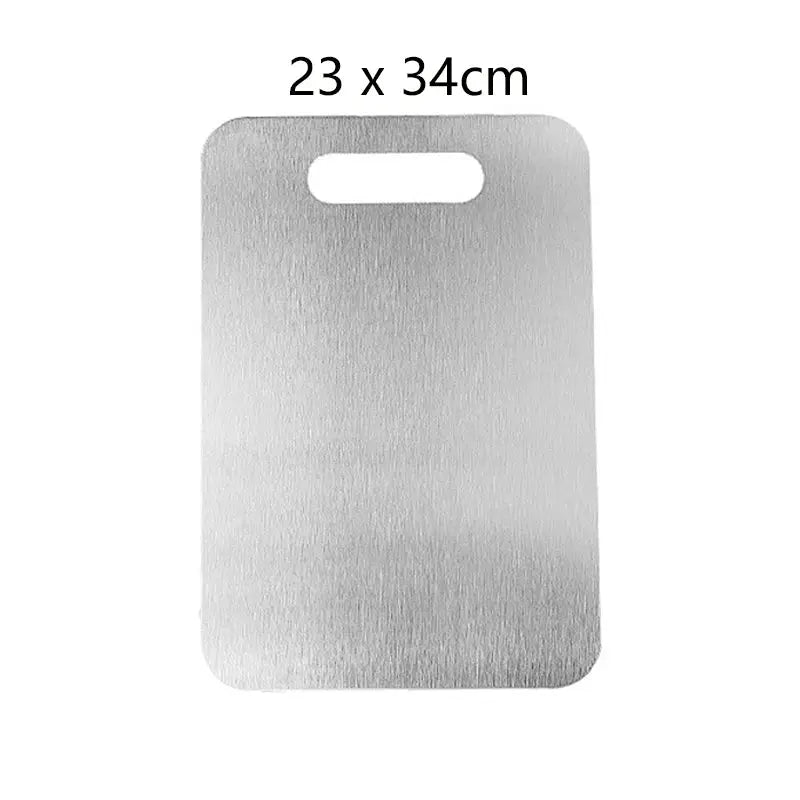 Stainless Steel Cutting Board | Double Sided | 316 Steel | Juice Groove