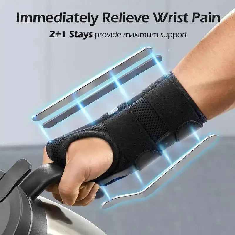 Wrist Stabilizer Brace | Adjustable Stays | Tendonitis Relief
