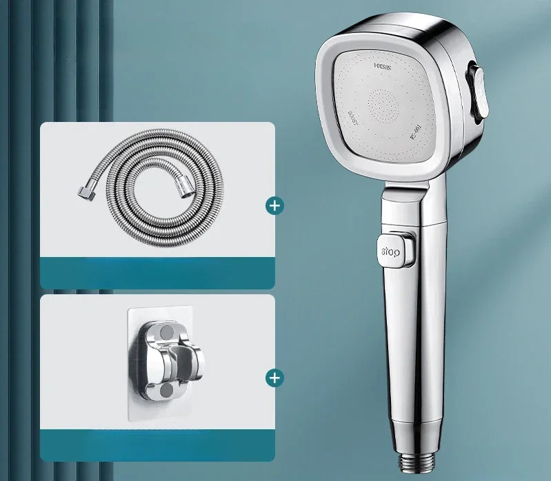 Shower Head | High Pressure | Water Saving | 3 Modes