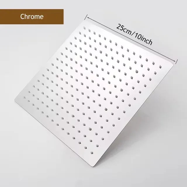 Shower Head | Ceiling Mounted | Stainless Steel | 8in 10in 12in