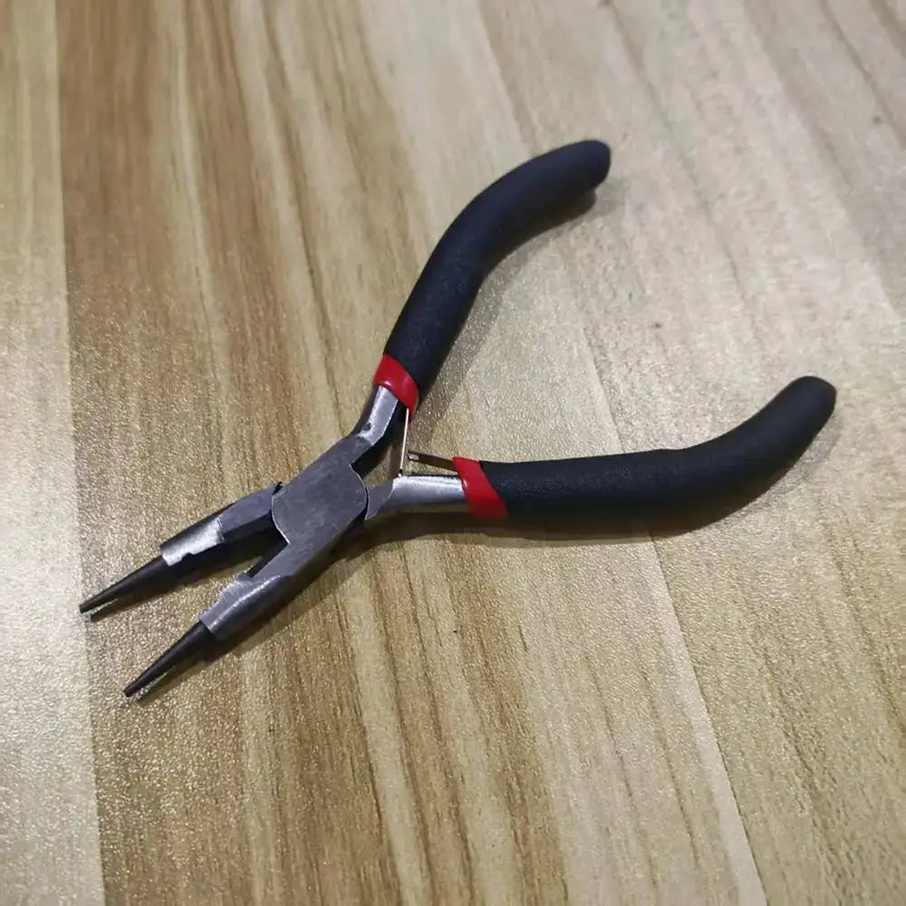 4.5Inch Mini Round Nose Jewelry Pliers Practical Jewelry Handmade Carbon Steel Tool from PriceLows™