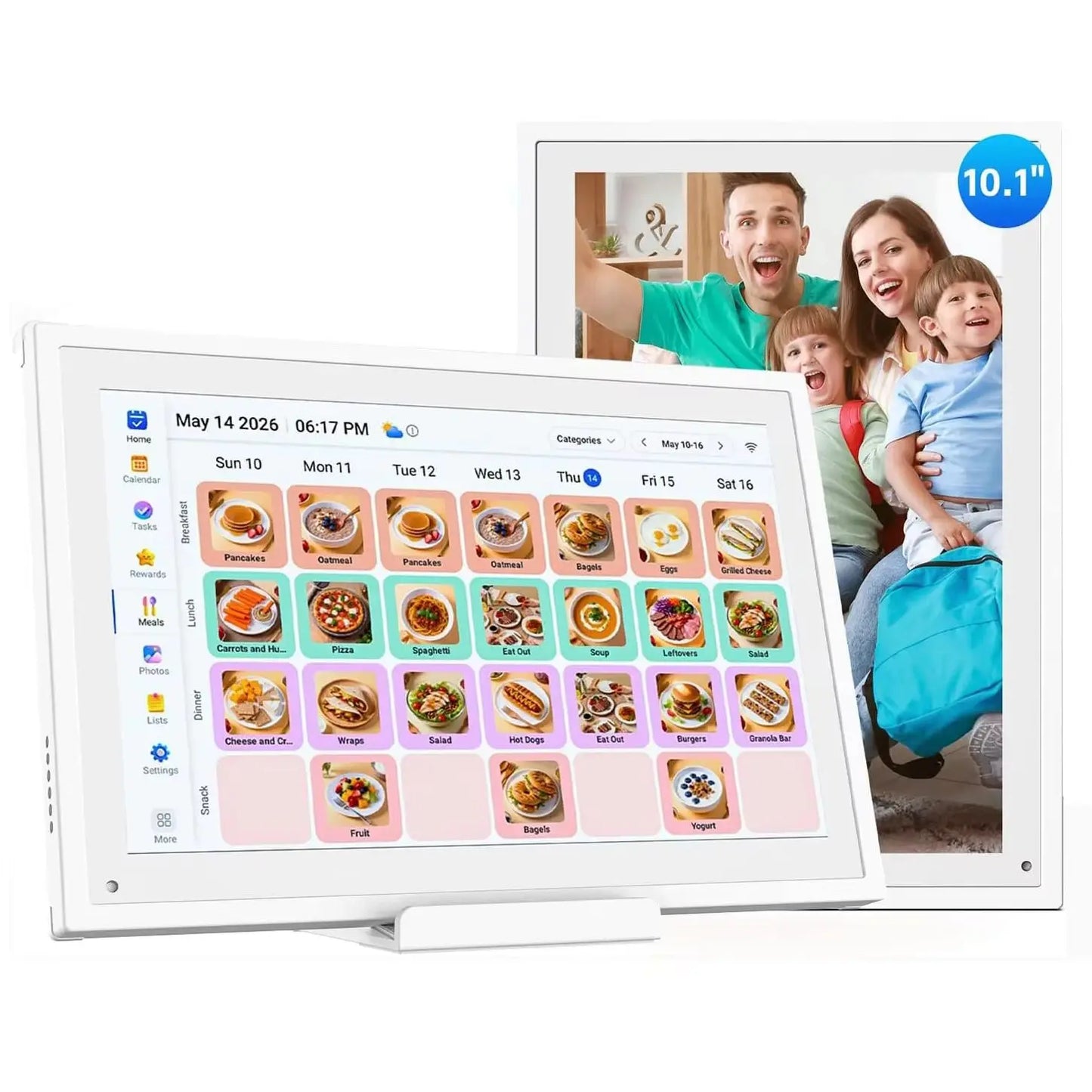 Digital Photo Frame | 10.1 Inch Touch Screen | 32GB Memory | 1280x800 Display