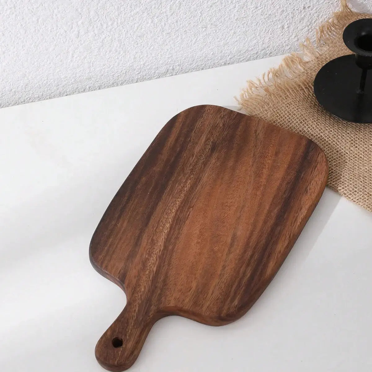 Acacia Wood Cutting Board | Rectangle Shape | Natural Finish | 1 Or 2 Pack