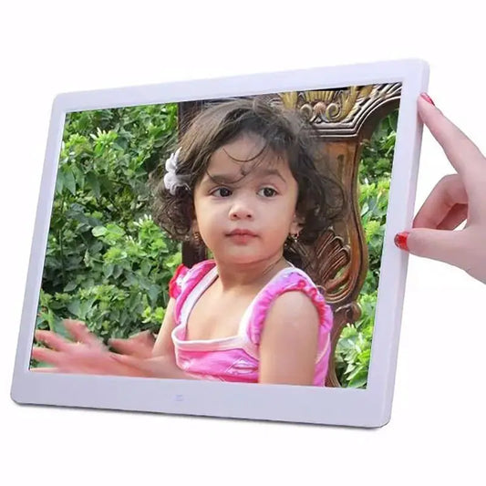 Digital Photo Frame 12.1-inch 1280 * 800 USB/SD Video, Music, Black/White Horizontal/Vertical Digital Photo Frame Christmas Gift from PriceLows™