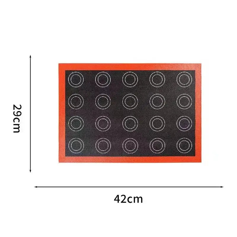 Baking Mat | Reusable Perforated Silicone | Airflow Mesh Oven Safe | One Size