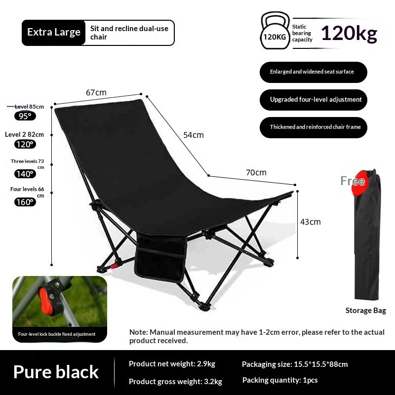 Moon Chair | Metal Frame | Lightweight Foldable | One Size
